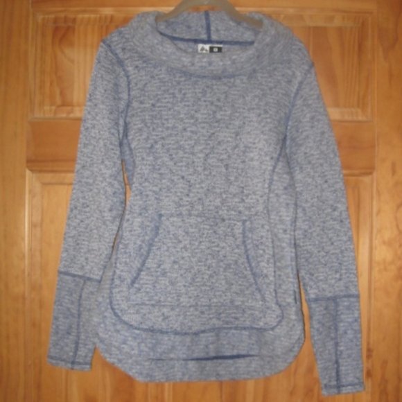 Reebok Cowl Neck Top with Thumbholes - Picture 1 of 2